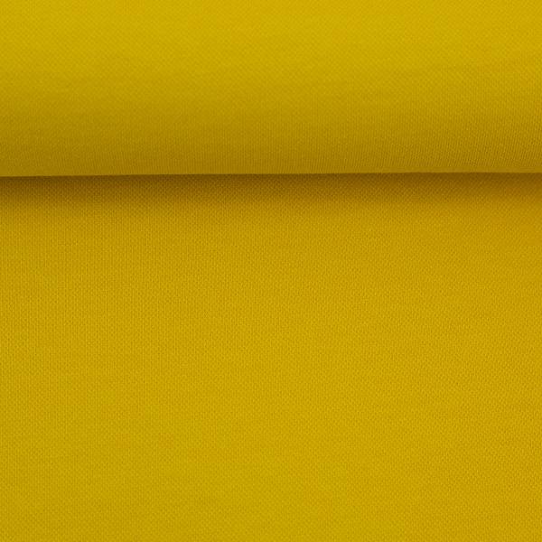 Piquejersey Uni Goldgelb by Swafing 